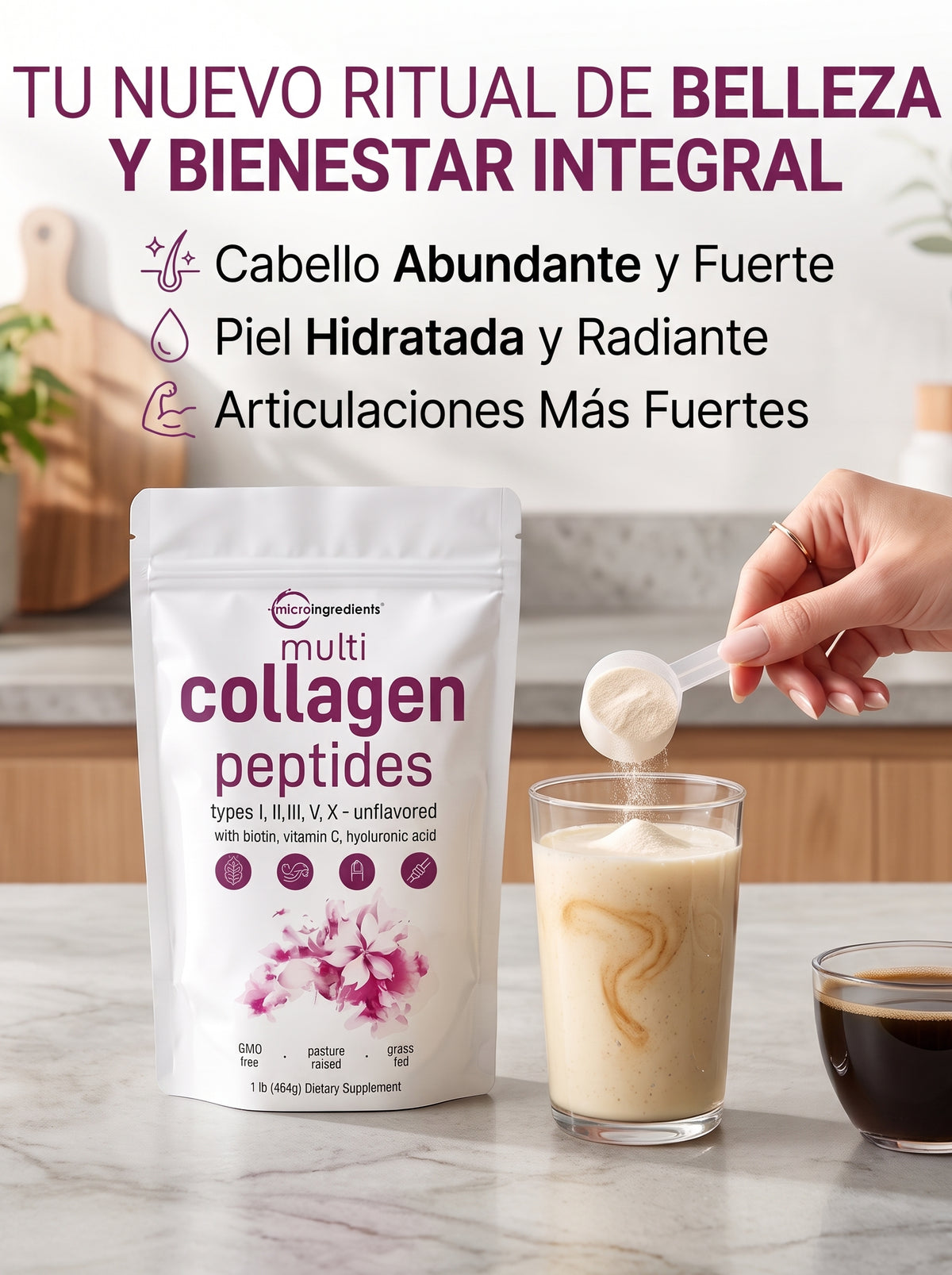 Multicolágeno For Women – Piel Joven y Articulaciones Fuertes