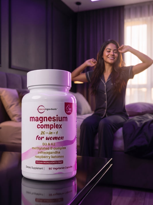 Magnesium For Women – Relájate, Duerme y Recupérate